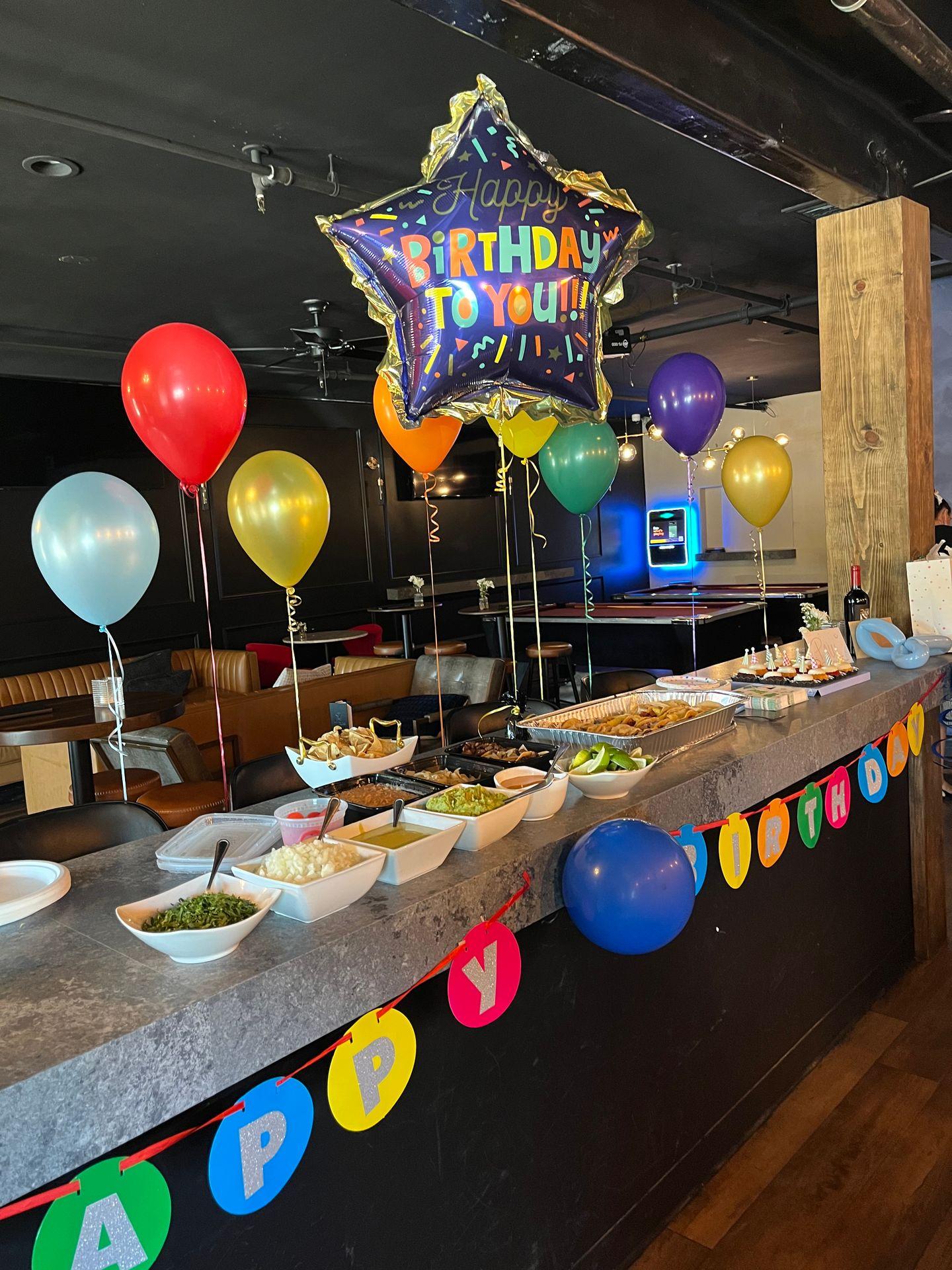 Birthday Parties, Wedding After Party, Corporate Events
